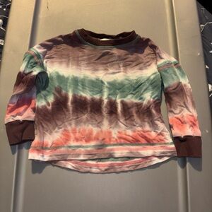 Matilda Jane Multicolor Tie-Dye Long Sleeve Shirt
